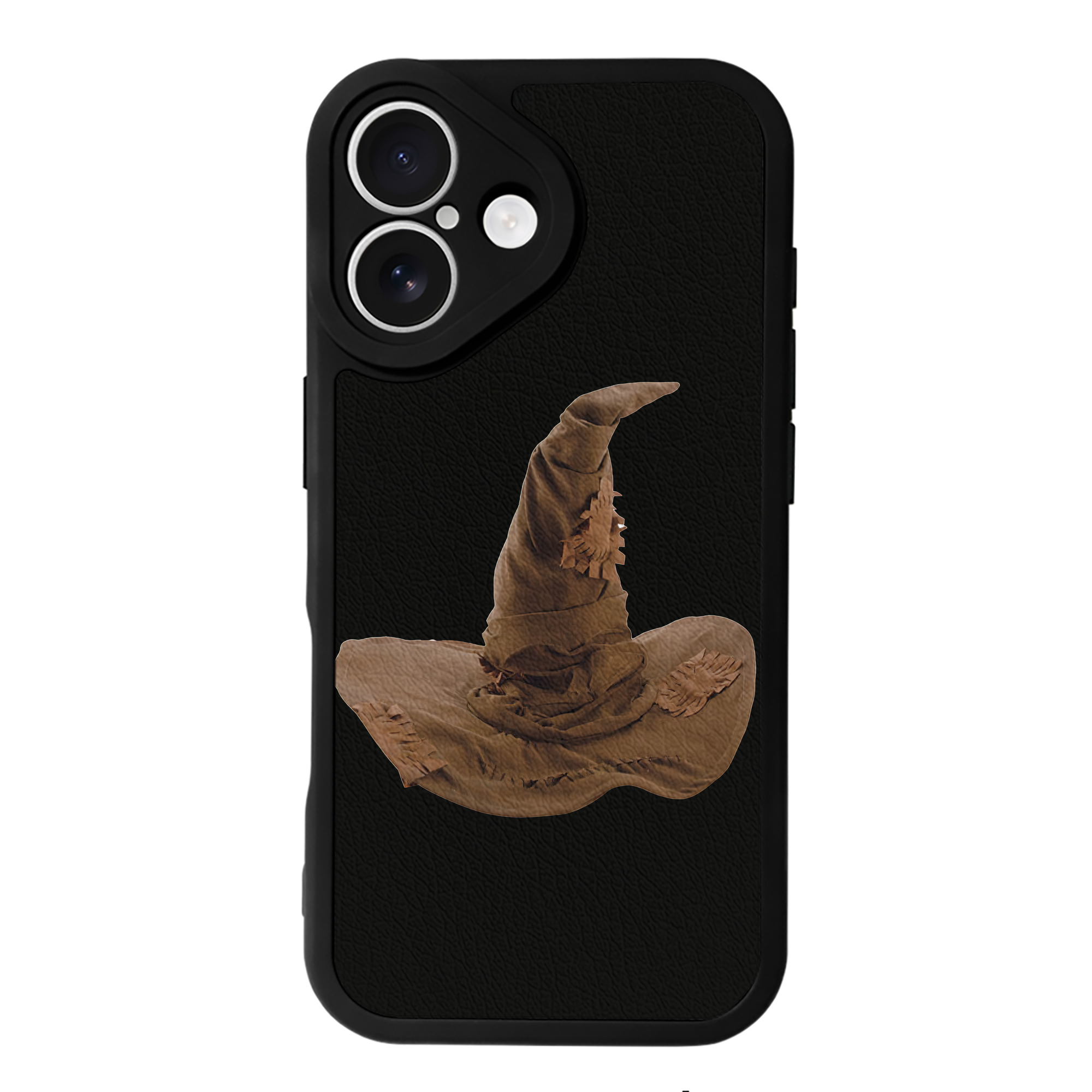 （画像用） Harry Potter ハリー・ポッターシリーズ 【iPhone 16シリーズ対応】シリコンスマホケース（レザー調） 材質：シリコン